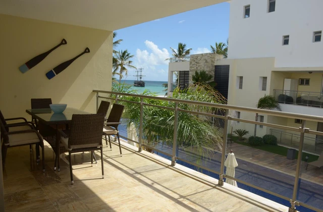 Costa Atlantica Beach Condo Apartment Terrace